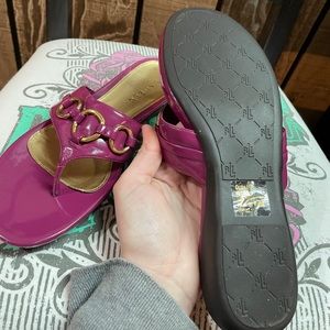 Ralph by Ralph Lauren Raspberry Sandal